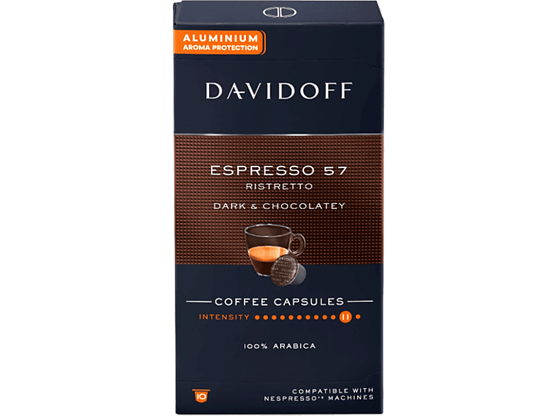 TCHIBO Davidoff Espresso 57 Ristretto 10'lu Kapsül Kahve_0