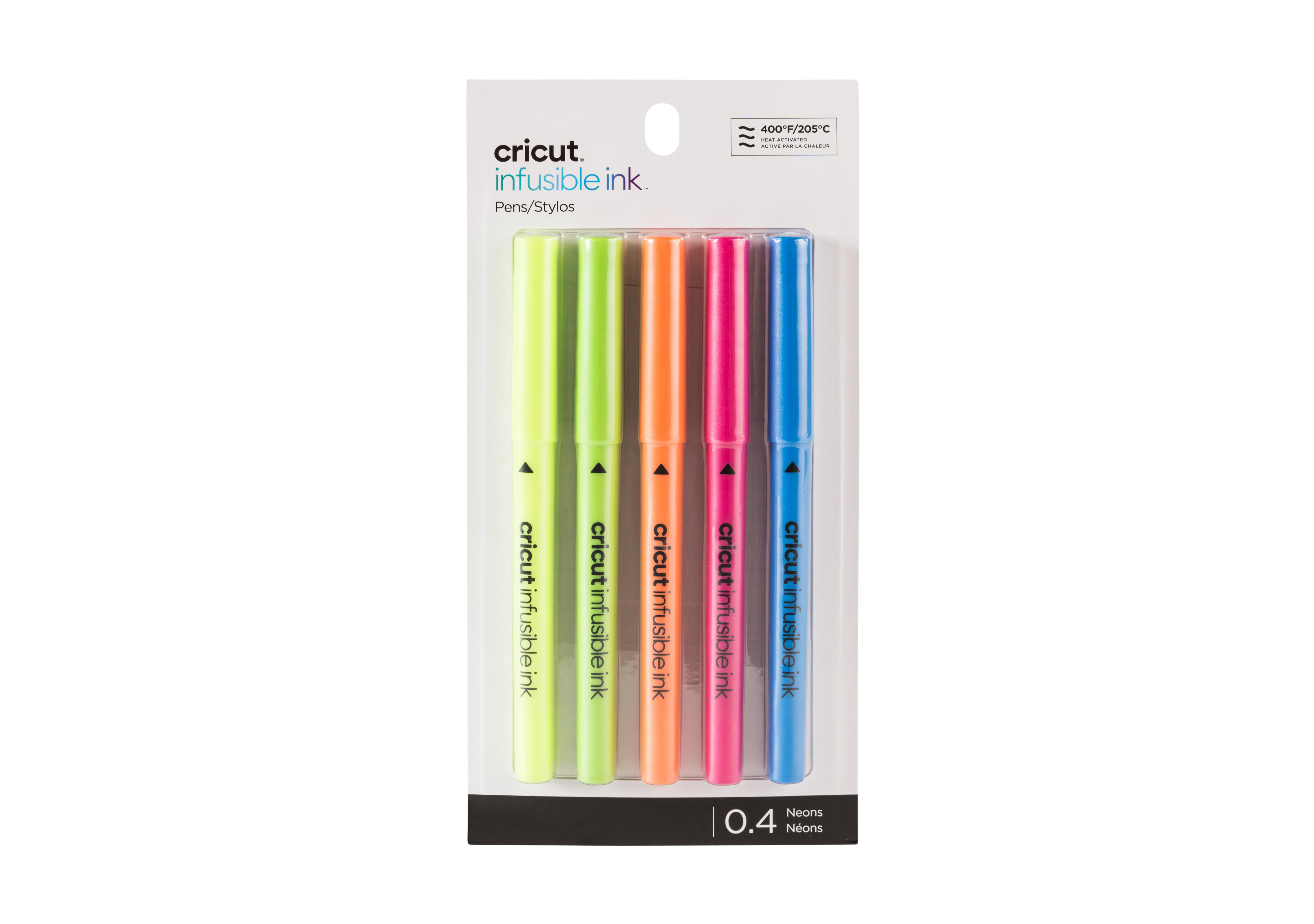 Stifte CRICUT Pack Infusible 5er Ink Neonfarben