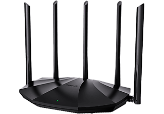 TENDA TX2 PRO kétsávos Wi-Fi 6 router, AC1500, Gigabit LAN, fekete