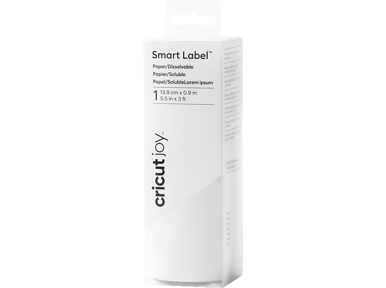 CRICUT Joy Smart Label auflösbare Weiß Aufkleber Papier