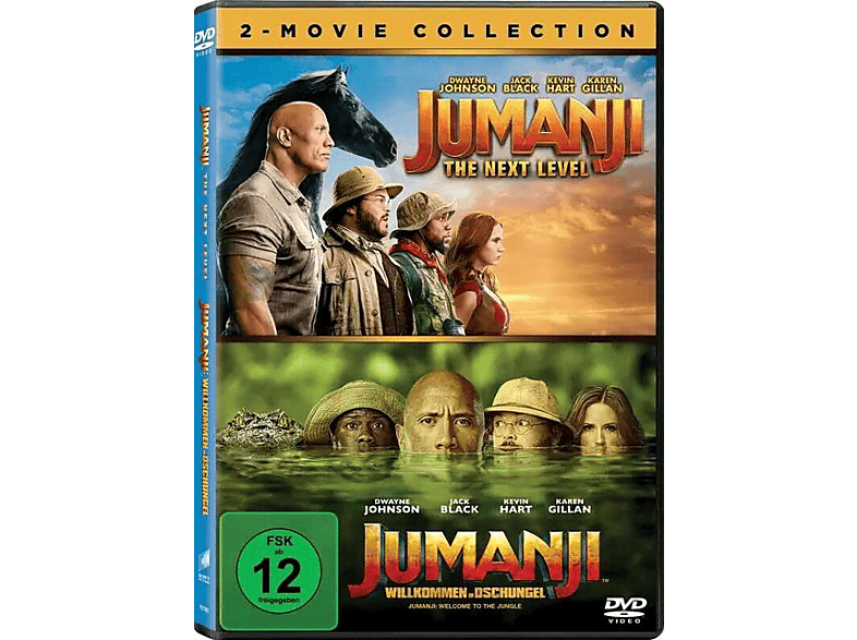 Jumanji Willkommen Im Dschungel And Jumanji The Next Level Bd 2 Dvd Online Kaufen Mediamarkt 