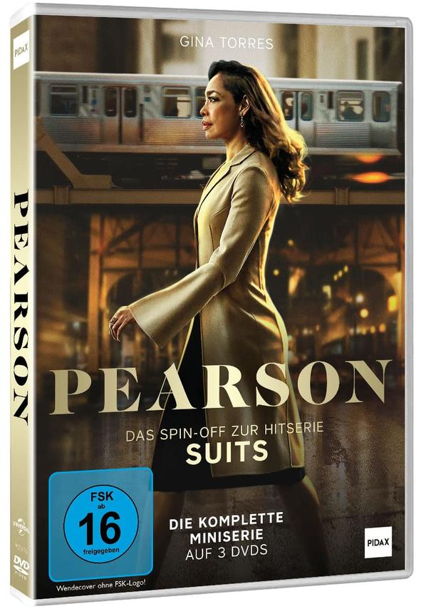 DVD-Hülle der Serie 'Pearson' mit Gina Torres.
