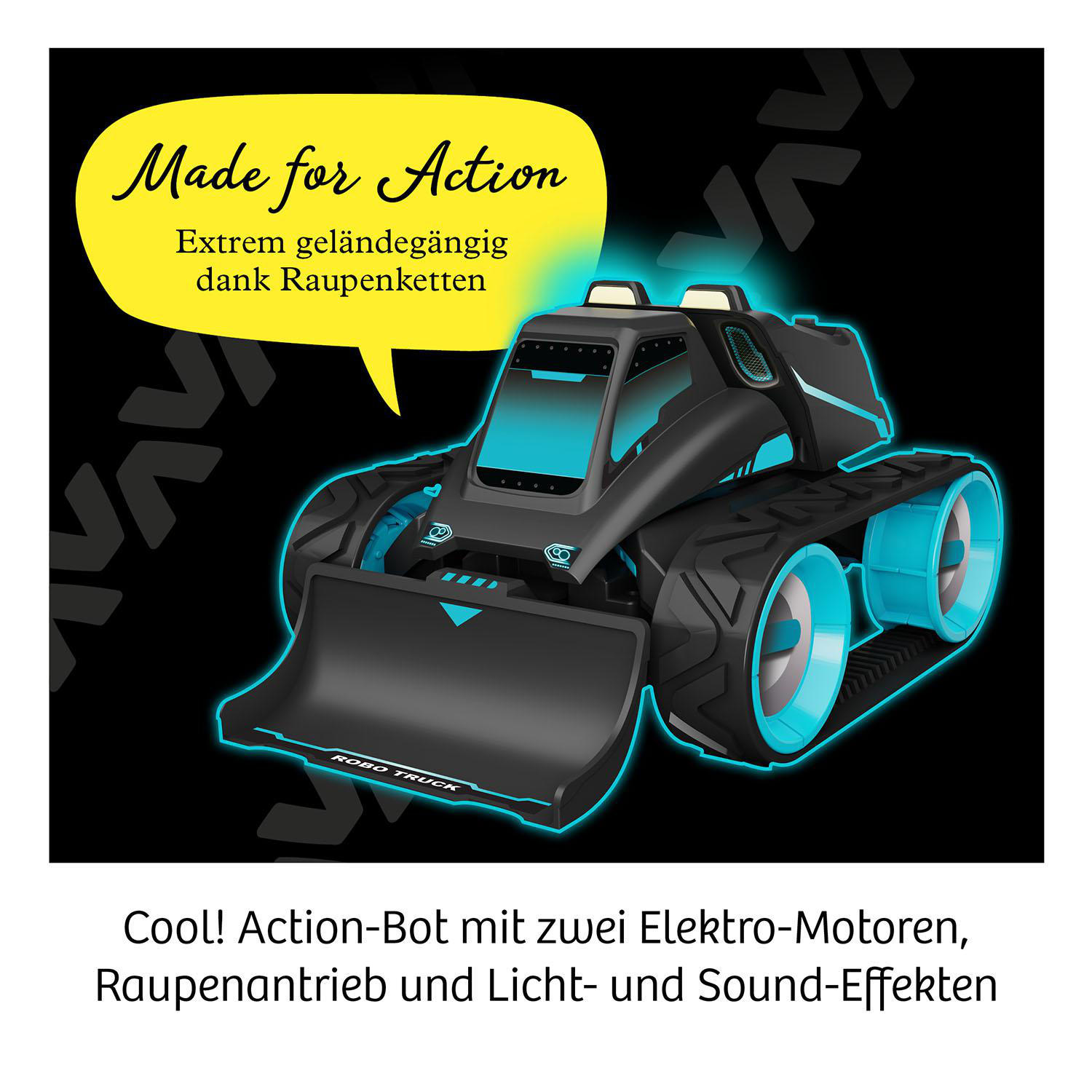 KOSMOS Robo-Truck - Der programmierbare Action-Bot Spielzeug-Roboter, Mehrfarbig