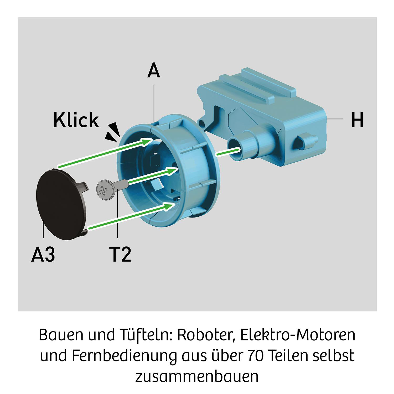 KOSMOS Robo-Truck - Der programmierbare Action-Bot Spielzeug-Roboter, Mehrfarbig