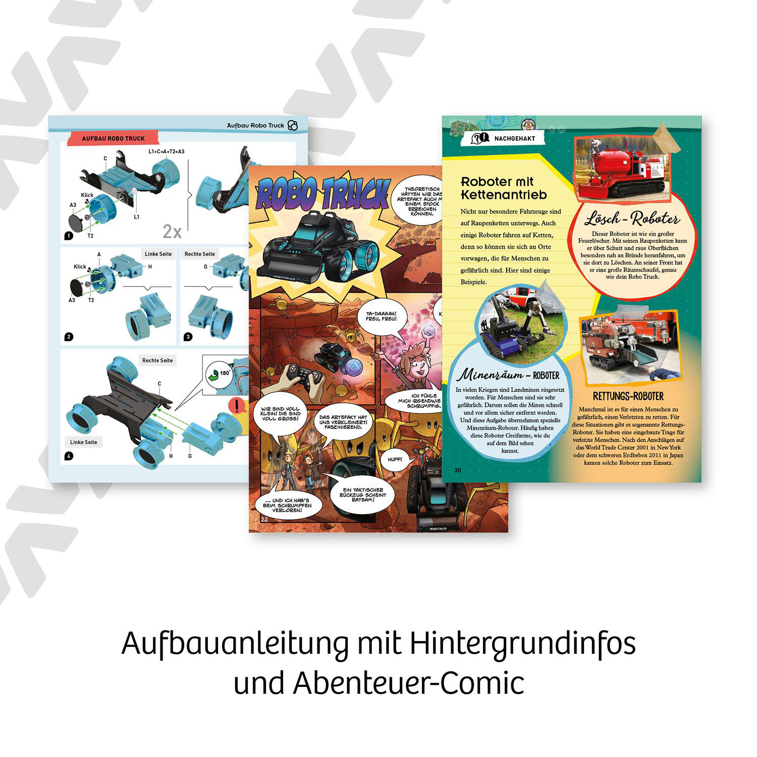 KOSMOS Robo-Truck - Der programmierbare Action-Bot Spielzeug-Roboter, Mehrfarbig