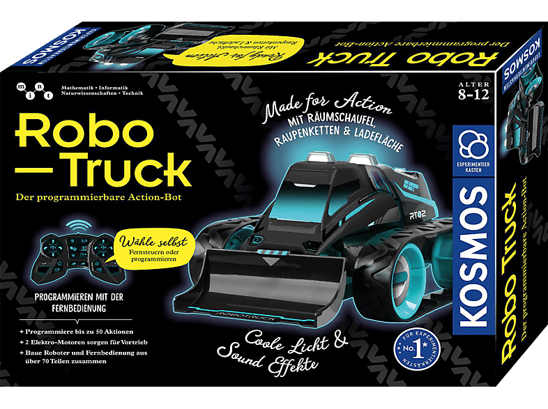 Der Mehrfarbig - Spielzeug-Roboter, programmierbare KOSMOS Action-Bot Robo-Truck