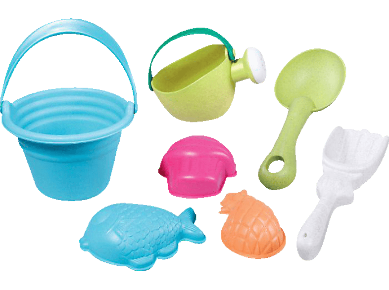 OUTDOOR ACTIVE GRÜN Eimergarnitur 7-teilig Spielset, Mehrfarbig
