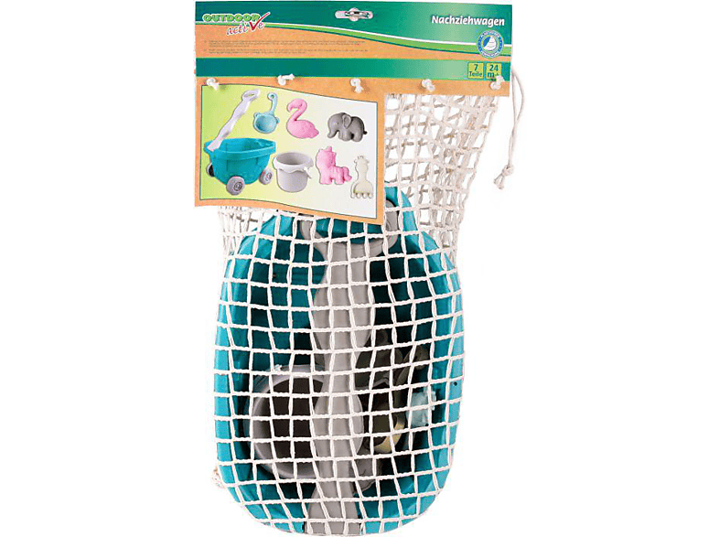 Thumbnail - OUTDOOR ACTIVE GRÜN Nachziehwagen mit Zubehör Nachziehwagen, Mehrfarbig