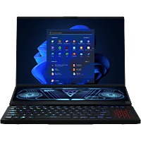 MediaMarkt ASUS ROG Zephyrus Duo 16 GX650PY-NM040W - 16 inch 240Hz - AMD Ryzen 9 - 32GB - 2 TB - GeForce RTX 4090 aanbieding