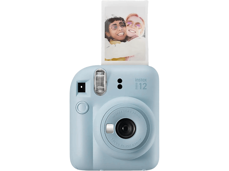 FUJIFILM INSTAX MINI 12 Instant Film Camera |Pastel Blue Bundled with  INSTAX Mini Instant Film |20 Exposures + Instax 8-in-1 Caiul Bundle + Varta  AA