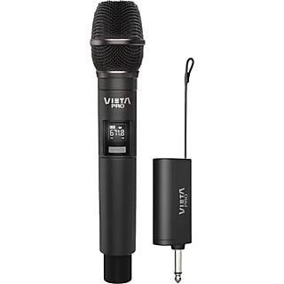 Micrófono - Vieta Pro Party Mic, -25 db, Inalámbrico, Negro