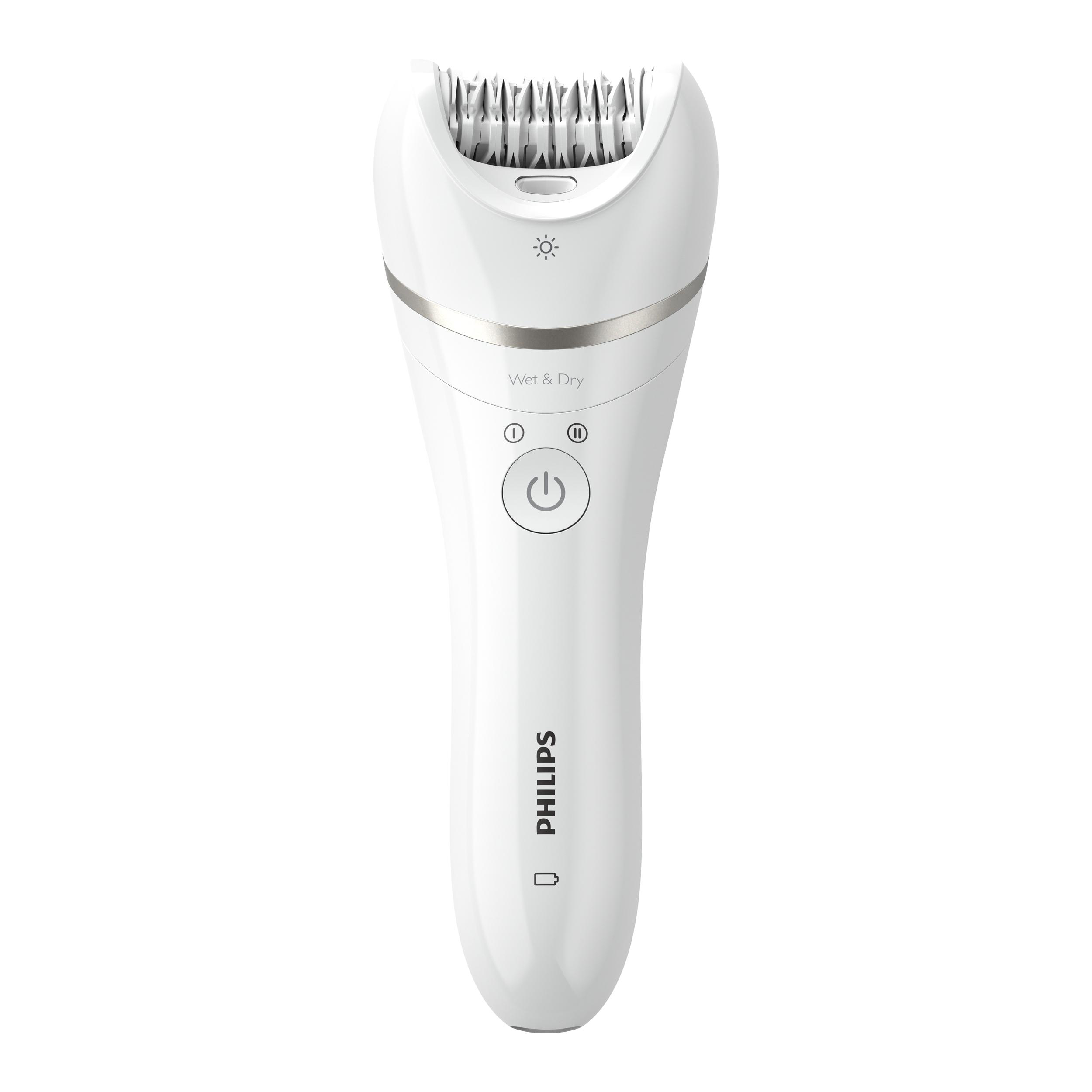 BRE770/92 9000 Epilierer, Beauty-Set PHILIPS Series Weiß