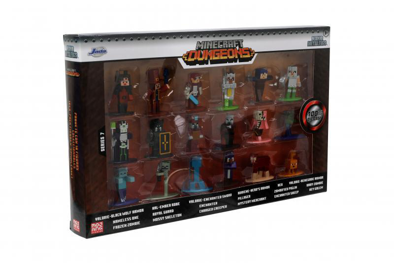 JADA Minecraft 20er Pack Nano Wave 7, 4 cm Spielfiguren
