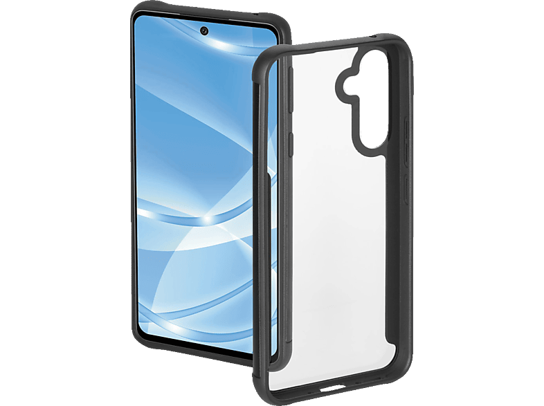 HAMA Metallic Galaxy Schwarz Frame, 5G, Backcover, A54 Samsung