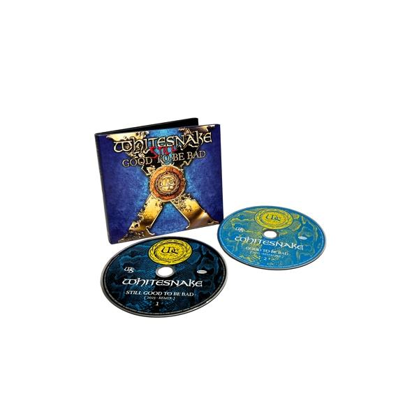 CD készlet Whitesnake borítóval és két CD-vel, szöveggel.