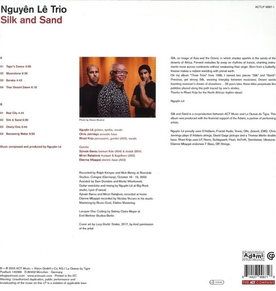 Nguyên Trio Lê - Silk And Sand (180g Black Vinyl)  - (LP + Download)