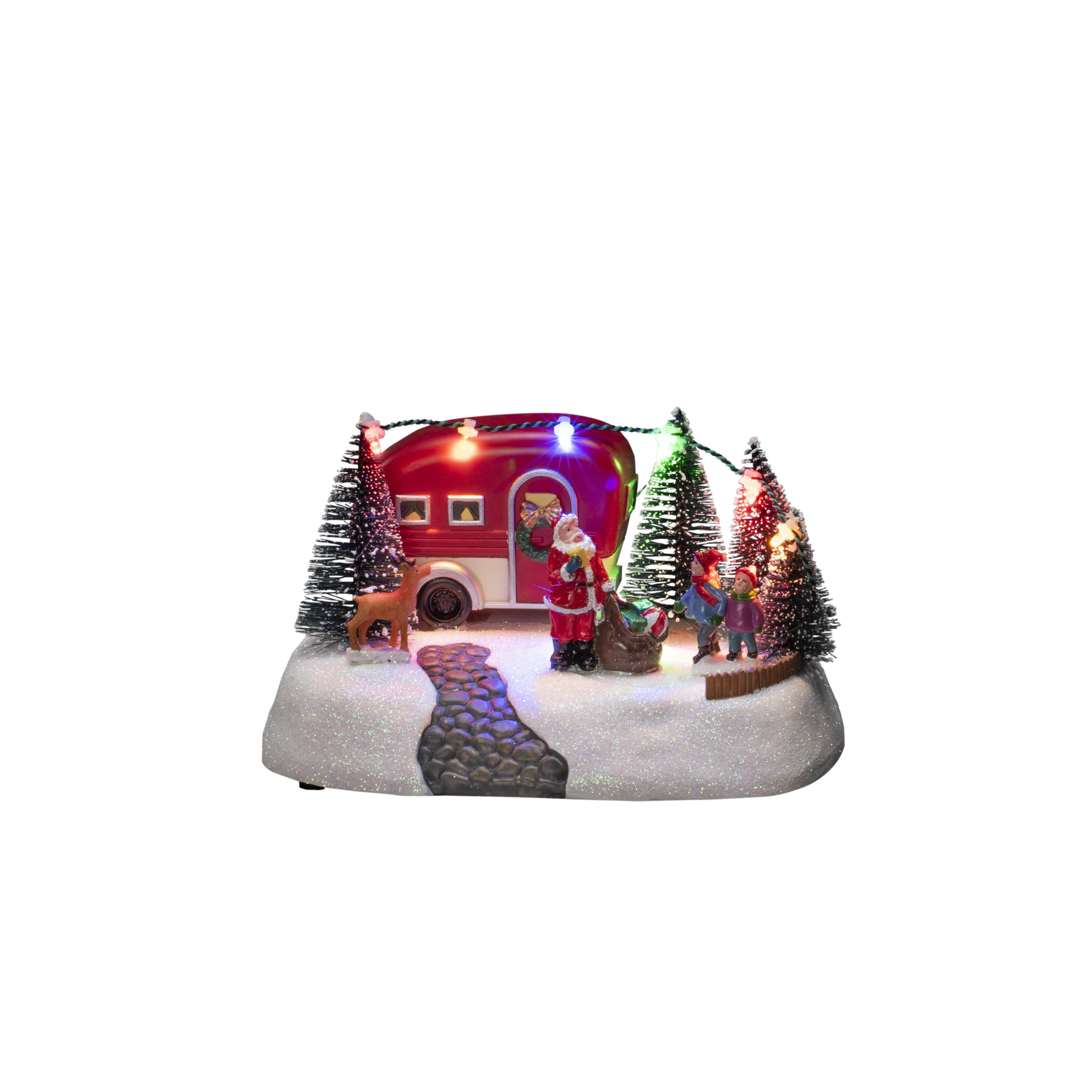 Wohnwagen, 6 4238-000 Dioden Bunte Weihnachtsbeleuchtung, KONSTSMIDE LED Bunt, Mehrfarbig