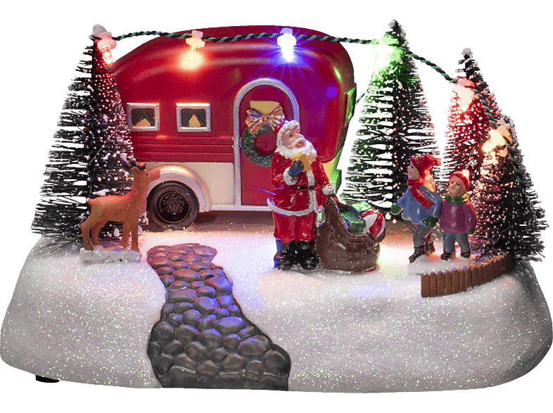 Mehrfarbig Bunt, 6 KONSTSMIDE LED Bunte Weihnachtsbeleuchtung, Wohnwagen, Dioden 4238-000