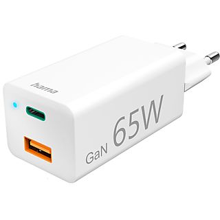 HAMA 125130 Lader 1X USB-C + A 65W Wit