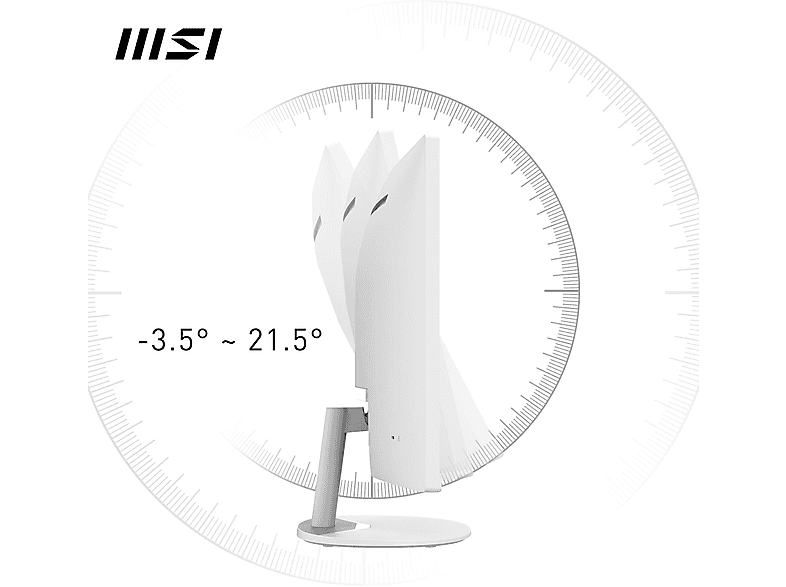 Thumbnail - MSI PRO MP341CQWDE Curved 34 Zoll UWQHD Business Monitor 1 ms Reaktionszeit 100 Hz