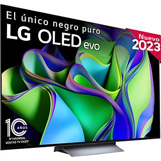 REACONDICIONADO B: TV OLED 65" - LG OLED65C35LA, OLED 4K, Inteligente α9  4K Gen6, Smart TV, DVB-T2 (H.265), Negro