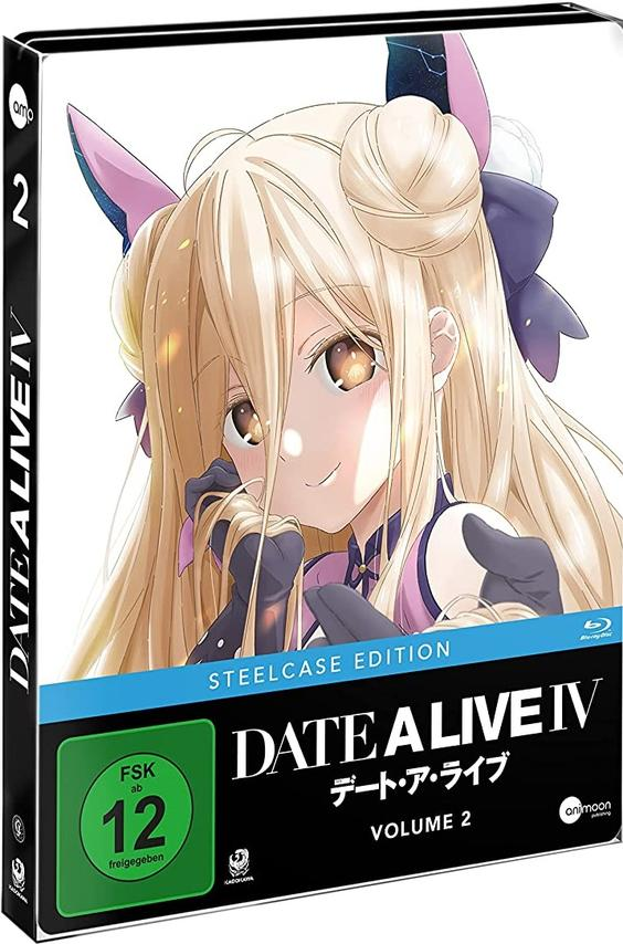 Anime-DVD-Hülle mit einer Cartoonfigur, blau und weiß.