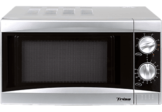 TRISA Micro Plus - Mikrowelle mit Grillfunktion (Silber)