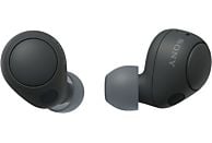 SONY WF-C700N True Wireless Noise Cancelling-Kopfhörer – Ganztätiger Tragekomfort und sicherer Sitz – Bis zu 15 Std. Akkulaufzeit mit Ladeetui – Schwarz