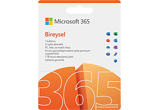 MICROSOFT Office 365 Bireysel 1 Kullanıcı 1 Yıl