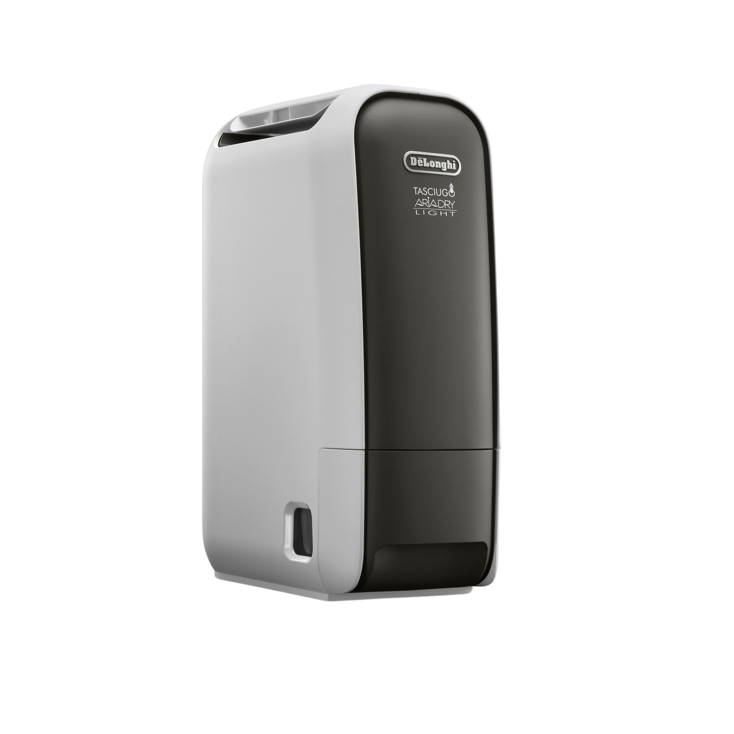 Deshumidificador - De Longhi Tasciugo AriaDry Light DNS65, Extracción 6l/día, Superficie máxima 75 m³, Depósito 2.8 litros, Ionizador, Gris