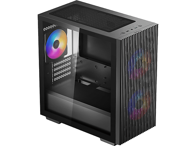 DEEPCOOL MATREXX 40 3FS ablakos számítógépház, RGB, fekete (DP-MATX-MATREXX40-3FS)