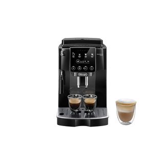 Cafetera superautomática - De'Longhi Magnifica Start ECAM220.21.BG, Molinillo integrado, Sistema Thermoblock, Vaporizador, 1450 W, 15 bar, Negro
