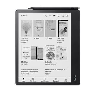 eBook - Kobo Kobo Elipsa 2E, 10.3 ", 32 GB, EInk Carta 1200, ComfortLight PRO + Stylus 2, Negro