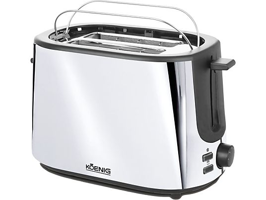 KOENIG Chrome Line - Toaster (Chrom/Schwarz)