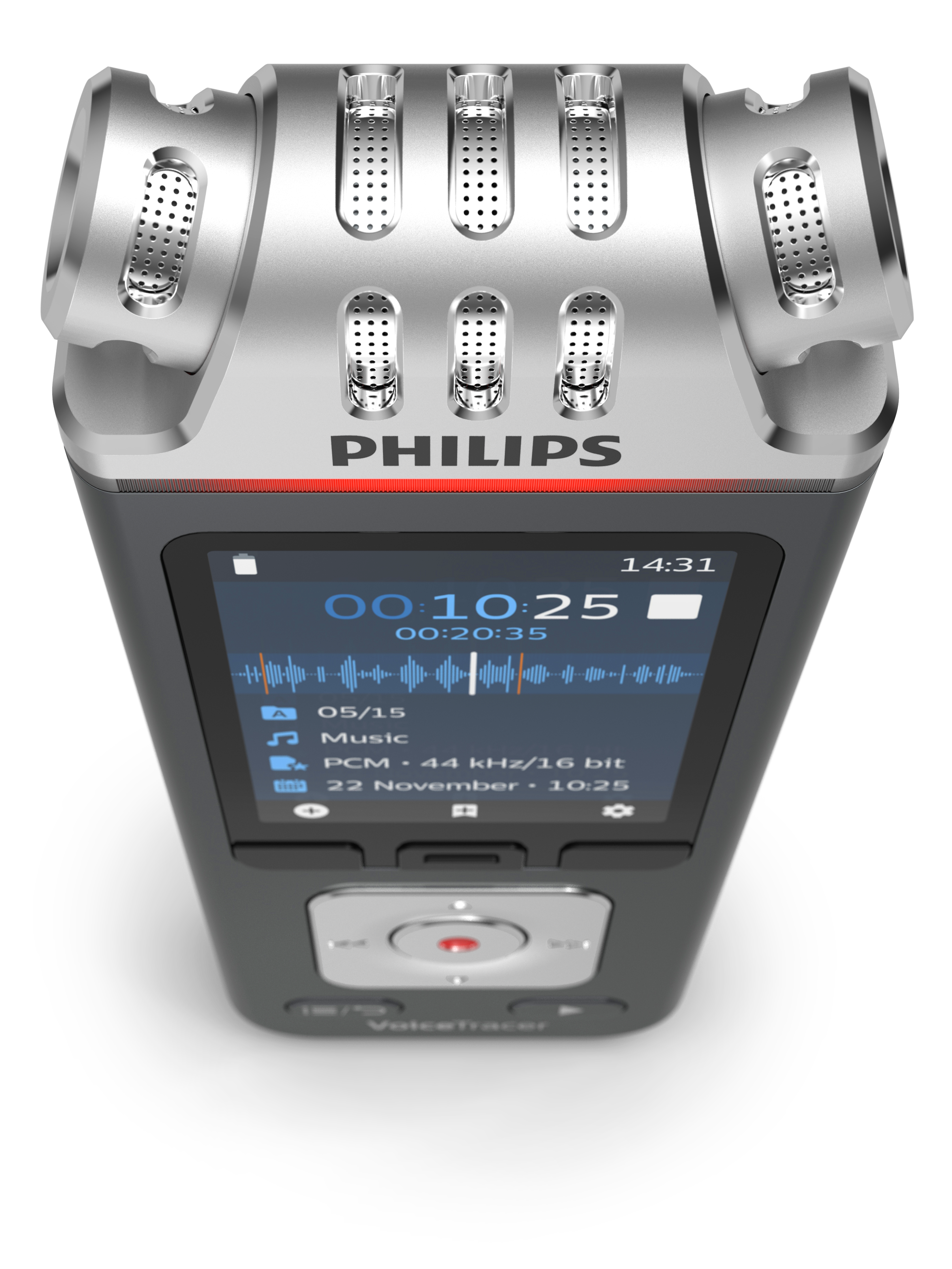 PHILIPS Dictaphone VoiceTracer 8 GB Vlog (DVT7110)
