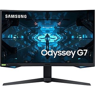 SAMSUNG Écran gamer Odyssey G7 27" WQHD Curved 240 Hz (LC27G75TQSPXEN)