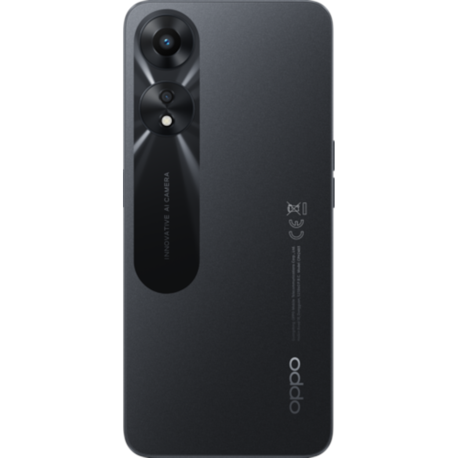 OPPO Smartphone A78 128 GB Glowing Black