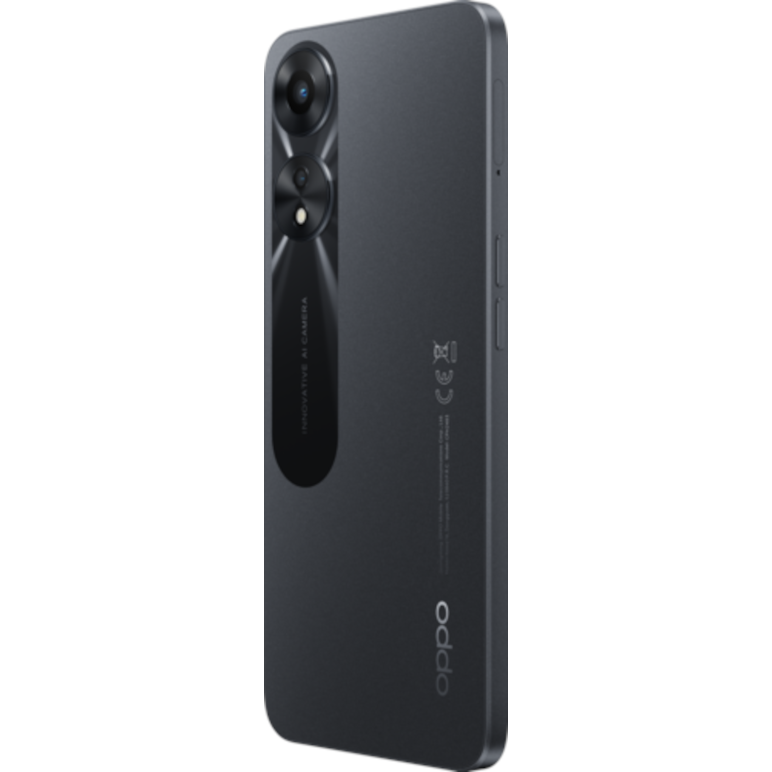 OPPO Smartphone A78 128 GB Glowing Black