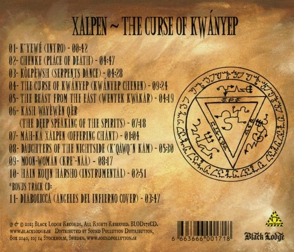 Xalpen - The Curse Of Kwányep  - (CD)