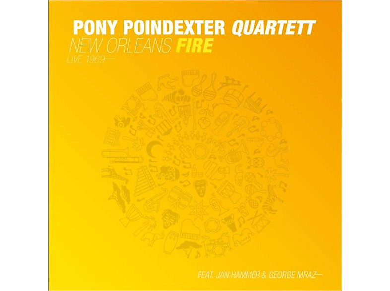 Feat. Jan Pony - FIRE Quartett (Vinyl) Hammer NEW Poindexter - ORLEANS Georg &
