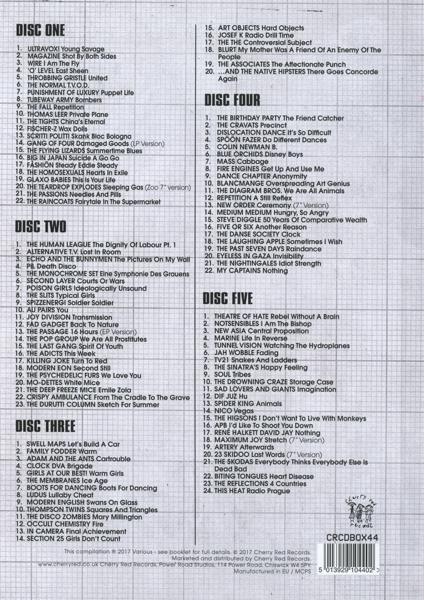 VARIOUS - To The Outside Of Everything '77-'81 (5CD Boxset)  - (CD)