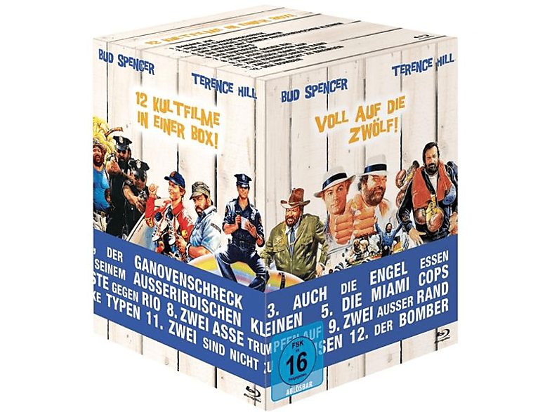 Bud Spencer & Terence Hill Voll auf die Zwölf! (12er Box) Bluray auf Bluray online kaufen
