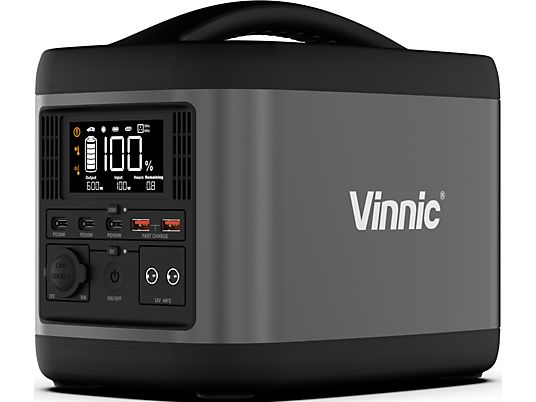 VINNIC POLLUX PS600W  - Station électrique portable (Noir/gris)