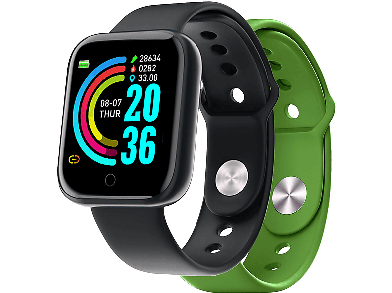 Smartband CELLY TRAINER SMARTBAND , Touchscreen, VERDE MediaWorld