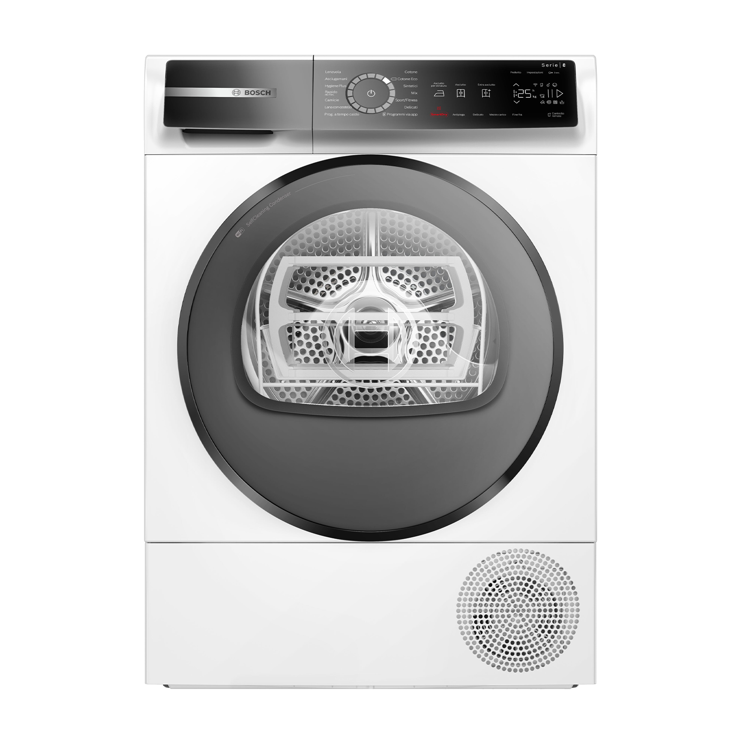 Bosch Wqb235B0It asciugatrice, 8 kg, 66,2 cm, Classe A+++