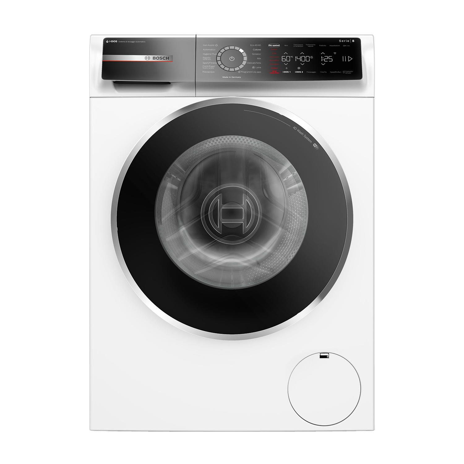 Bosch Wgb254A0It Lavatrice, Caricamento frontale, 10 kg, 59 cm, Classe A