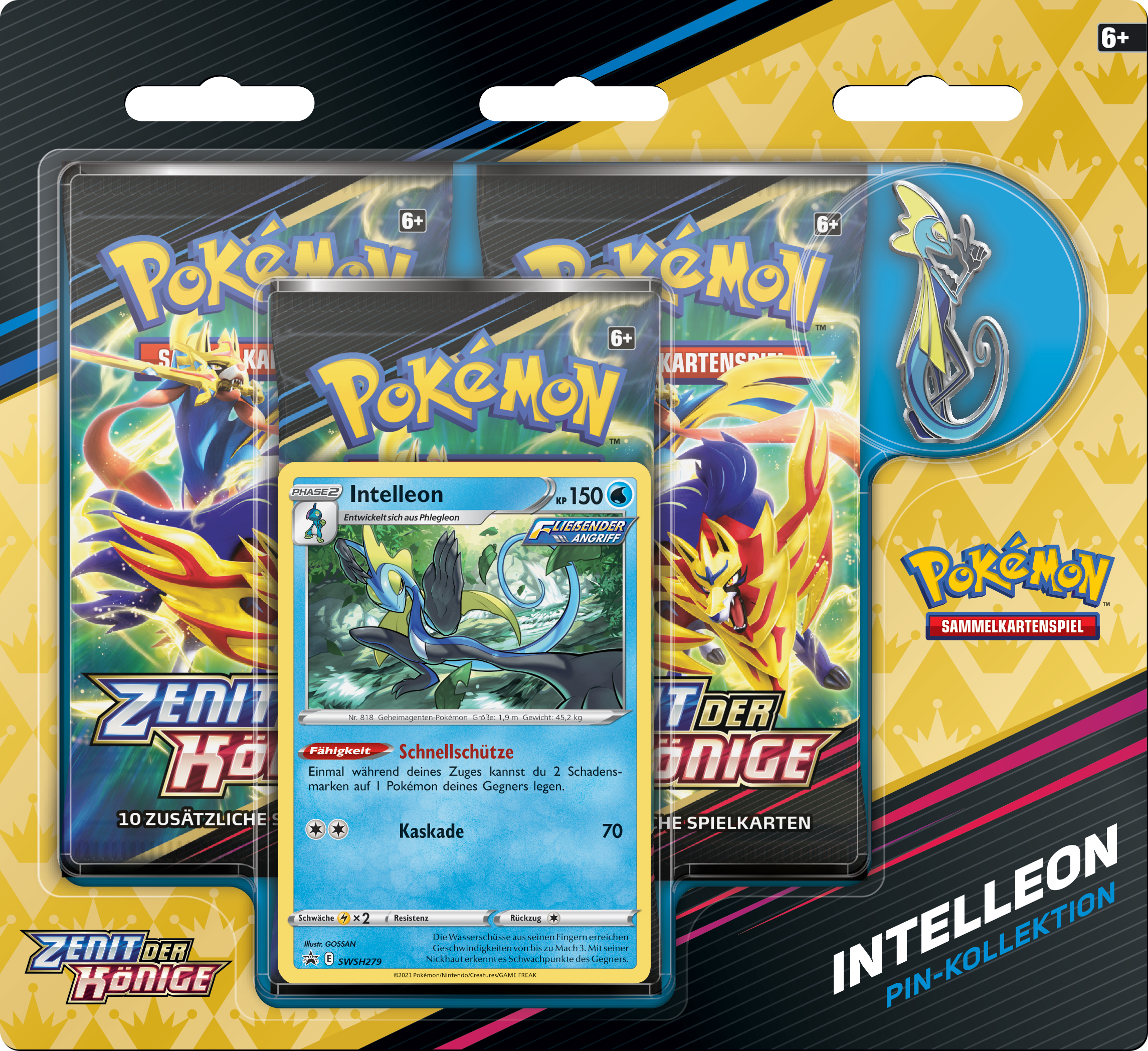 THE POKEMON COMPANY INT. 45472 Pokémon SWSH12.5 PIN Collection DE Spielset