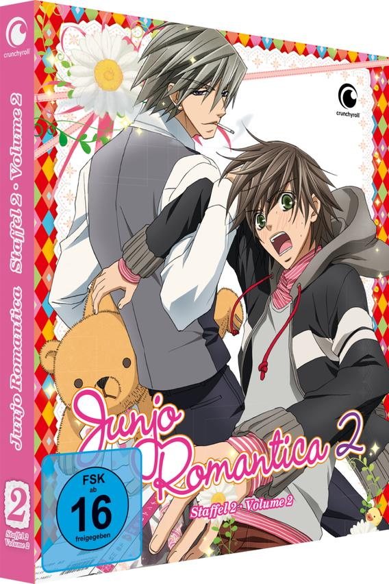 Anime-DVD-Cover mit zwei männlichen Charakteren. Das Cover ist japanisch und hat ein farbenfrohes Design.