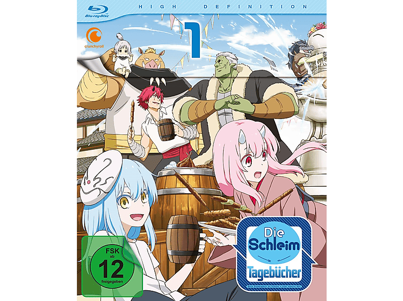Meine Wiedergeburt als Schleim in einer anderen Welt: Die Schleim-Tagebücher - Vol. 1 Blu-ray (FSK: 12)