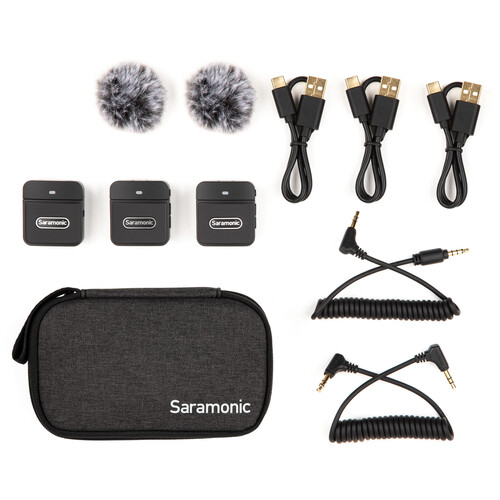 SARAMONIC Blink100 B2 2'li Kablosuz Yaka Mikrofonu